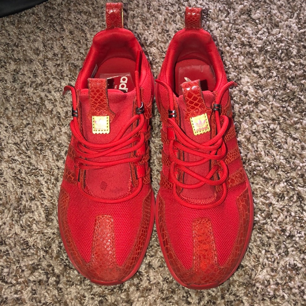Red Adidas